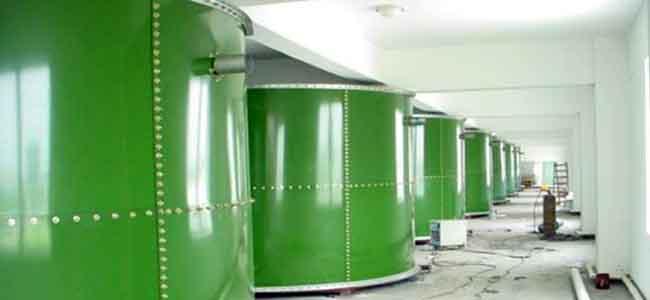 Réservoir de traitement des eaux usées imperméable au gaz et aux liquides / Réservoir d'eau en acier de 10000 gallons 0