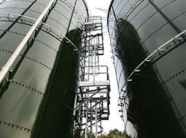 Un réservoir de verre fondu en acier pour un projet de traitement de l'eau agricole en Equateur 2