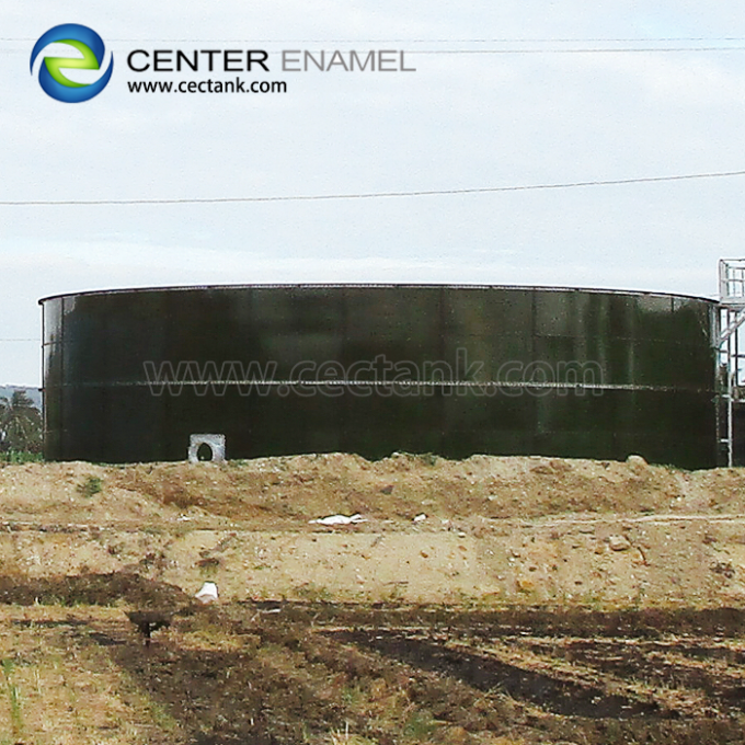 Above ground wastewater storage tanks For Municipal Application