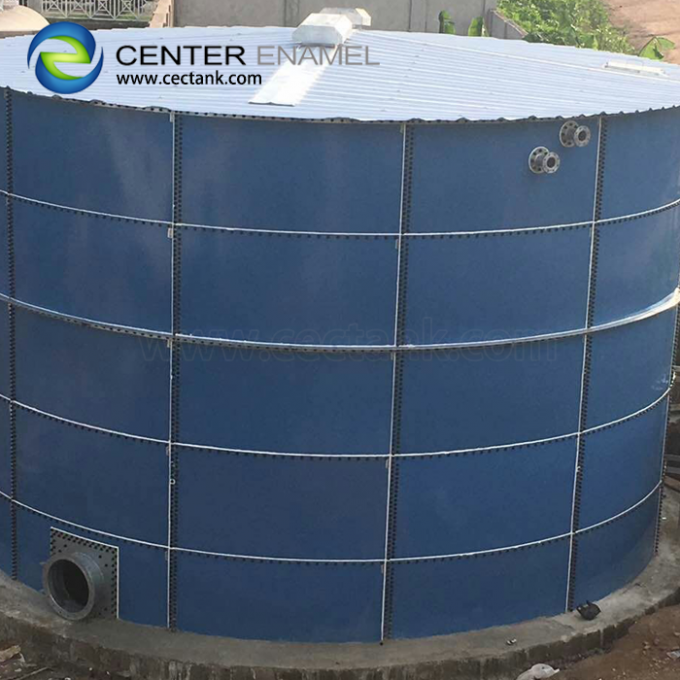 20000 gallon Bolted Steel Leachate Storage Tanks Confirmed To AWWA Standard