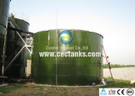 Réservoir de stockage de boues d'acier fondu en verre / réservoir d'eau de 200 000 gallons