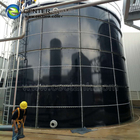 Réservoir d'eau en acier cylindrique GFS pour les projets de traitement des eaux usées