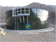 Réservoirs de stockage d'eau de grande capacité pour la protection contre les incendies, revêtus de verre, épaisseur de double revêtement 0,25 à 0,4 mm