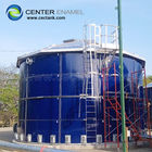 Élevage de réservoirs de stockage Toits de dôme d'aluminium autoportants pour réservoirs de stockage