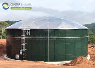 Toits de dôme en aluminium transparent pour réservoir de stockage d'eau et de eaux usées