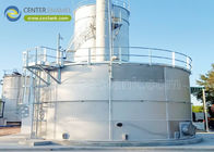Réservoirs en acier inoxydable de 500KN/mm pour les réservoirs de stockage des eaux usées industrielles
