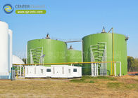 Projet d'usine de biogas à isolation thermique Élevage durable et harmonie de l'environnement