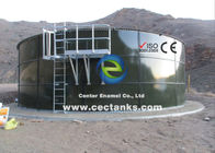 Réservoir d' eau d' incendie en acier fondu en béton ou en verre, Réservoir d' eau industriel assemblé sur site