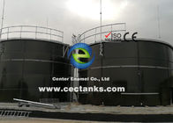500 - 5000 m3 réservoirs de stockage d'eau boulonné pour le traitement des eaux usées facile à installer