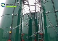 50000 gallons de verre fusionné à l'acier réservoirs de stockage des eaux usées pour les municipalités