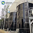 Réservoir de stockage des eaux usées en acier boulonné écologique pour usine de traitement des eaux usées