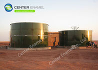 Réservoirs de stockage d'eau d'irrigation en acier revêtus de verre de 70000 gallons pour usine agricole