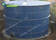 200000 gallons de verre fondu en acier réservoirs de stockage de liquide pour l'irrigation agricole stockage d'eau