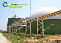 Réservoir de digestion anaérobie en verre fondu en acier pour le traitement des eaux usées industrielles