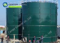Réservoirs de stockage des eaux usées en acier à boulons de 40000 gallons pour les usines de traitement des eaux usées