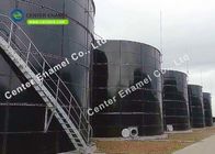 Réservoir en acier boulonné amovible et extensible pour une usine de biogaz Garantie de 2 ans