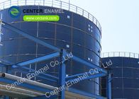 Réservoirs de stockage des eaux usées en acier recouverts de verre Liquide imperméable ISO9001 2008