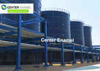 Réservoirs de stockage de liquide en acier boulonné pour le traitement des eaux usées du pétrole et du gaz