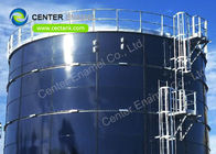 3450N/cm réservoirs d'eau potable en verre fondu à une plaque d'acier
