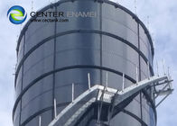 Montage sur site réservoir de stockage d'eau en acier boulonné pour le stockage de liquide industriel