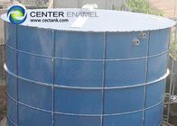 Réservoirs en acier boulonné polyvalent pour usine de traitement des eaux usées