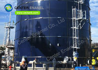Projets de traitement des eaux usées en verre fusionné à l'acier réservoir de stockage de biogaz boulonné