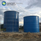 Réservoirs en acier boulonné de stockage de biogaz pour système de digestion anaérobie
