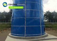 Réservoirs de digestion anaérobie en acier boulonné pour usine de traitement des eaux usées organiques