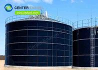 Projet d'usine de biogaz de flexibilité réservoirs de stockage de digesteurs anaérobies GFS