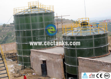 Réservoirs de stockage d'eau en verre enduits de verre anaérobie résistant à la corrosion