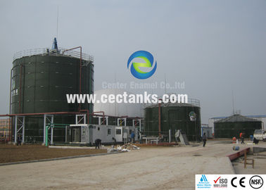 Réservoirs de stockage de produits chimiques revêtus d' émail, réservoirs de stockage d' eau industriels