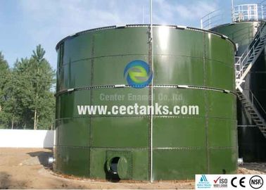 Équipement d'irrigation en acier revêtu de verre réservoirs de stockage d'eau agricoles systèmes de pulvérisation Résistance chimique