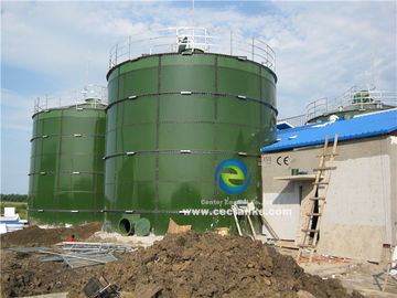 Usine de biogaz pour produire de l' électricité en verre fusionné avec des réservoirs en acier, qualité ART 310