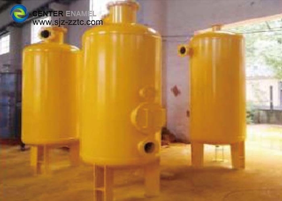 Réservoir de déshydratation et de désulfuration pour le projet de biogaz