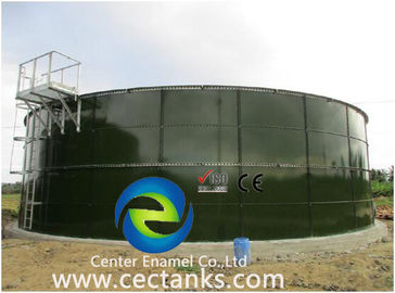 Résistant à l'acide 500000 gallons Centre émail réservoir d'assemblage / réservoirs en acier revêtu de verre