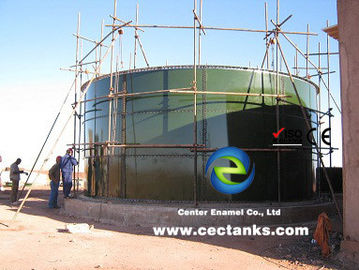 Réservoirs de stockage d'eau agricoles en acier boulonné pour l'irrigation agricole