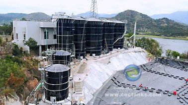 ART 310 réservoirs d'eau en acier boulonné pour le projet de stockage d'eau potable au Costa Rica