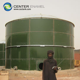 Réservoirs de stockage des eaux usées en acier revêtus de verre avec certification BSCI