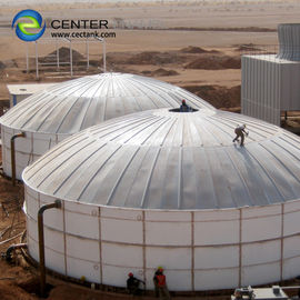 Capacité des silos de stockage de grains en acier boulonné personnalisés pour usine agricole
