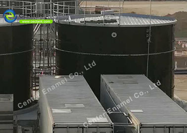 100 000 gallons de verre fondu en acier réservoirs de stockage de lixiviation avec 30 ans de vie
