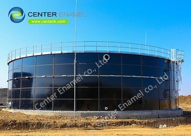 Réservoirs en acier à boulons lisses comme réservoir d'équilibrage du pH pour les usines de traitement des eaux usées