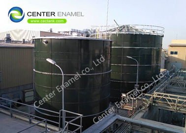Réservoirs d'eau commerciaux en acier revêtus de verre avec une capacité de 20 m3 à 20 000 m3