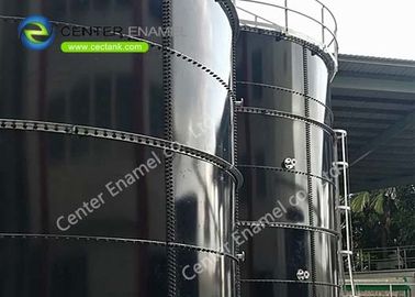 Réservoir de stockage des eaux usées industrielles en verre fondu en acier avec une durée de vie de 30 ans
