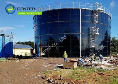 Récipients de stockage d'eau agricoles en verre fusionné à l'acier pour usines de production de vaches
