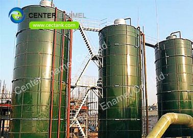 60000 gallons AWWAD103 Réservoirs de stockage d'eau agricoles à revêtement de verre standard pour l'irrigation agricole
