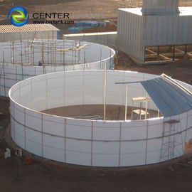 20 m3 Réservoirs d'eau industriels / Réservoirs d'eau potable GFS Excellente aide et résistance aux alcalis