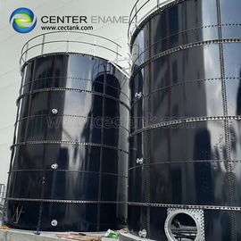 Étails en acier à revêtement de verre Frac réservoirs de stockage de sable 6,0 Dureté de Mohs Haute durabilité