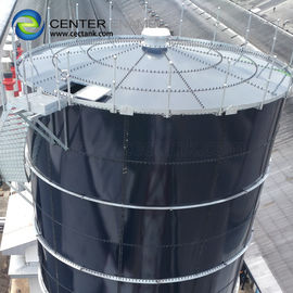 Récipients de stockage des eaux usées en acier et en acier inoxydable pour les installations de biogaz