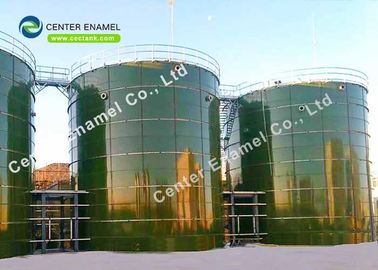 Réservoirs de stockage d'eau pour la protection contre les incendies en acier revêtu de verre et résistant à la corrosion et à l'abrasion