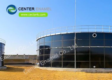 30000 gallons réservoirs en acier fondu en verre / GFS Agriculture réservoirs d'eau pour l'usine de vache